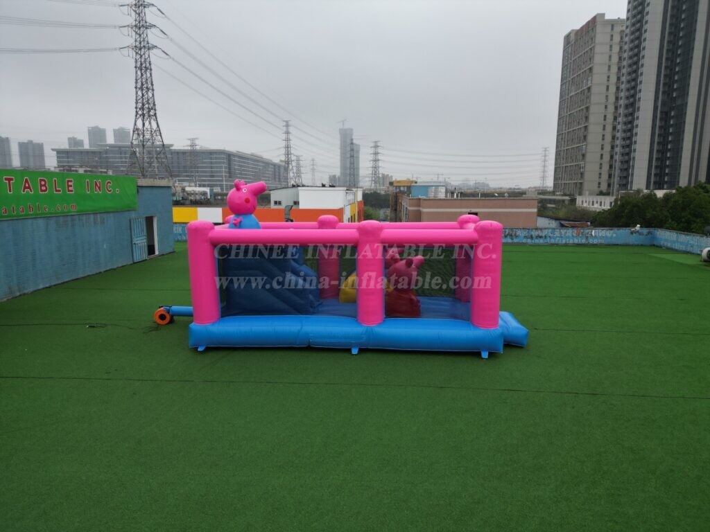 T2-8383 Peppa Pig Inflatable Combos