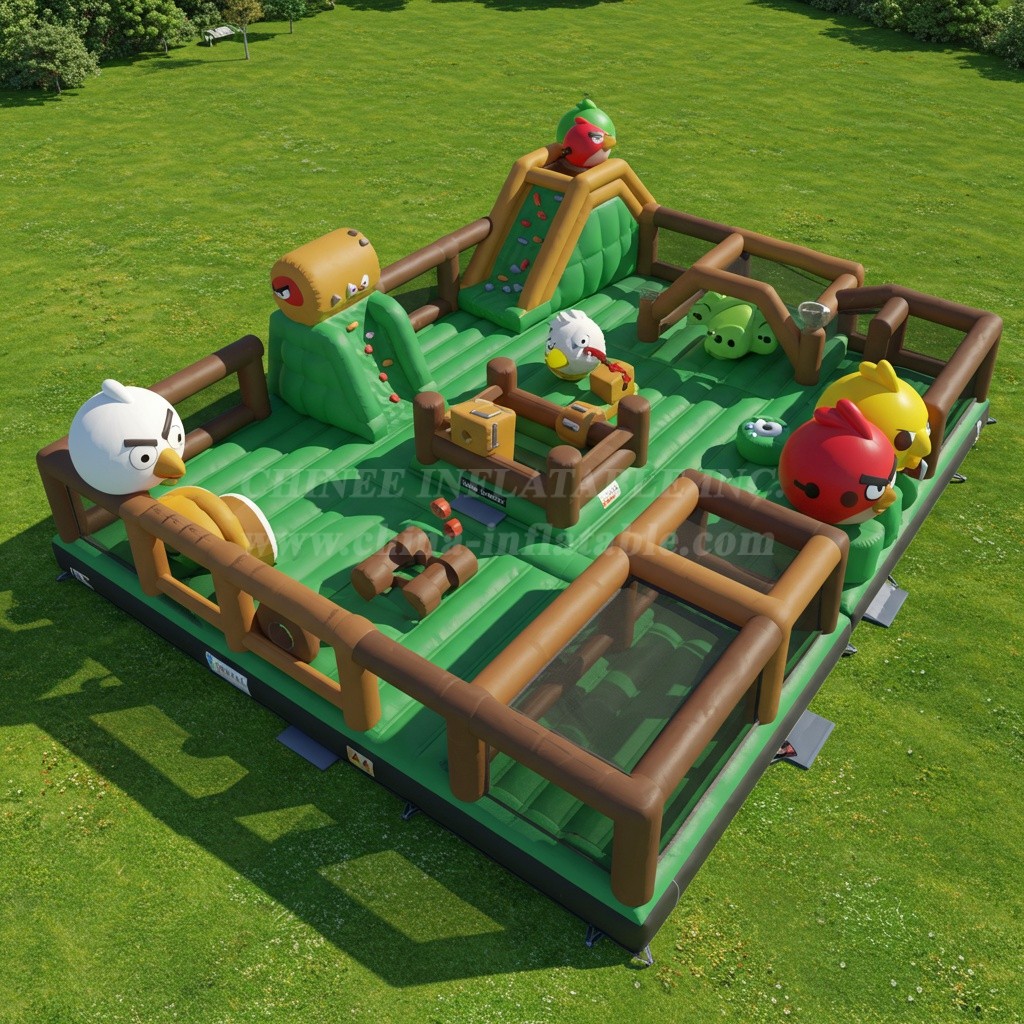 GF2-200 Angry Birds Inflatable Park