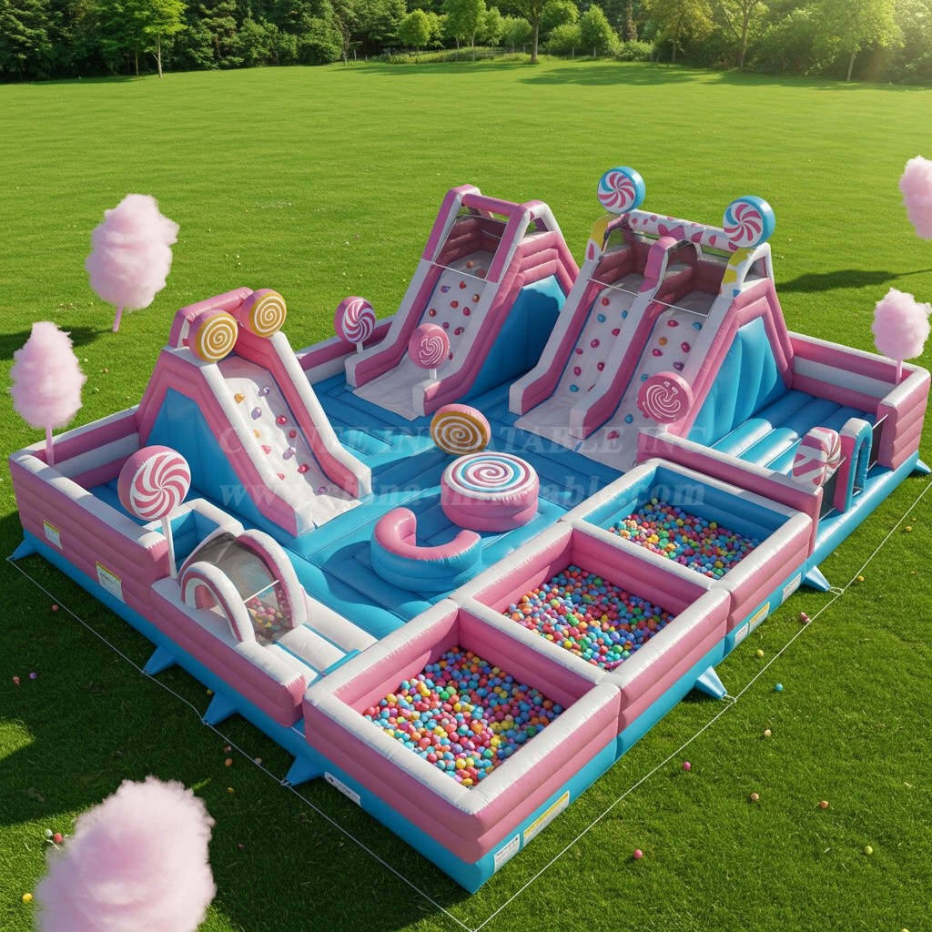 GF2-205 Candy Inflatable Park