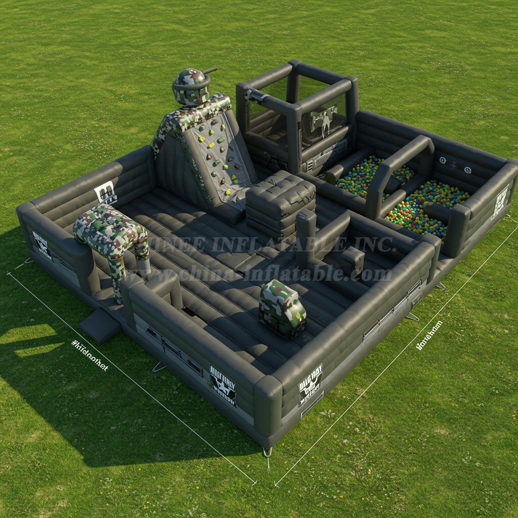 GF2-228 military style Inflatable Park