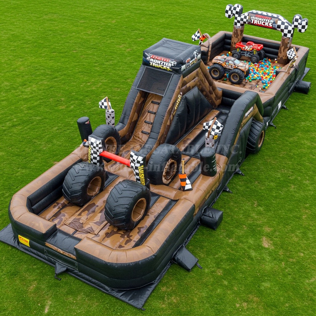 GF2-233 monster trucks Inflatable Park