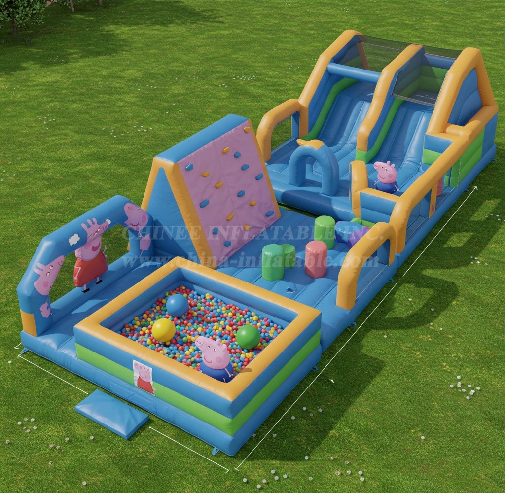 GF2-240 Peppa Pig Inflatable Park