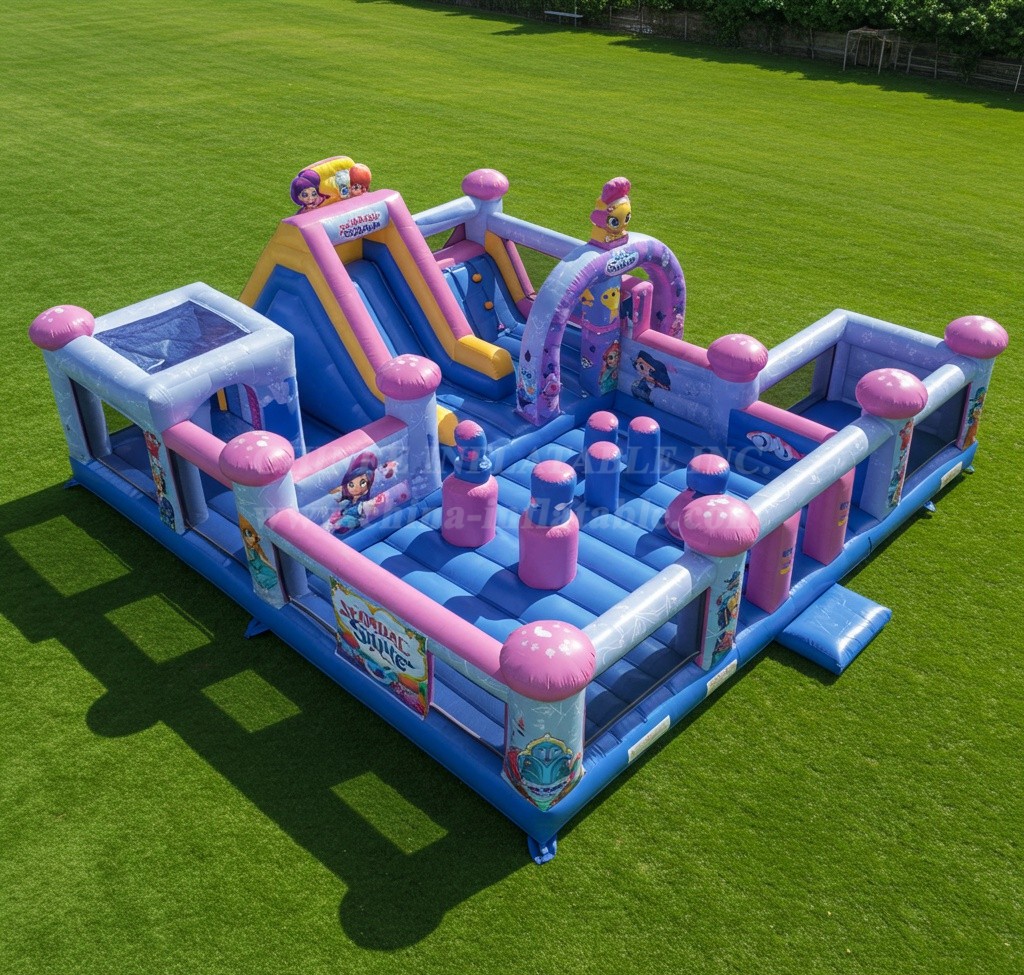 GF2-243 Shimmer & Shine Inflatable Park