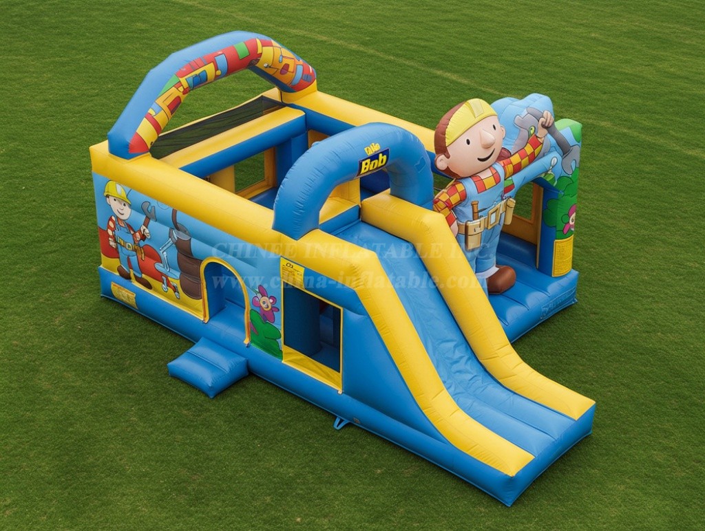 T2-8312 Bob The Builder Inflatable Combos