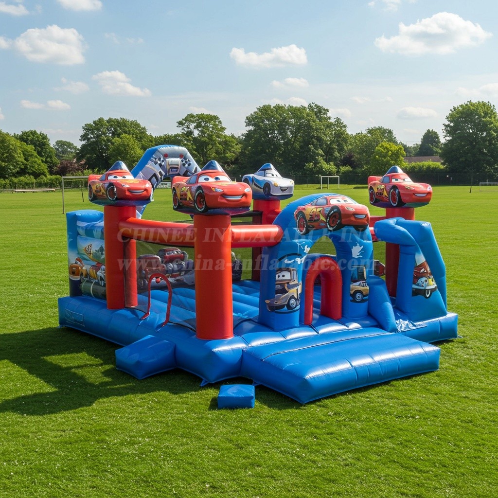 T2-8327 Cars Inflatable Bouncer