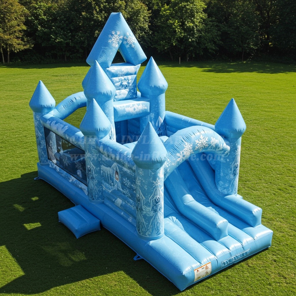 T2-8347 frozen Inflatable Castles