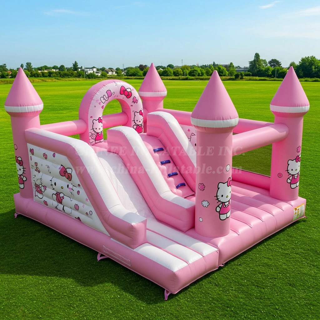 T2-8350 hello kitty Inflatable Castles