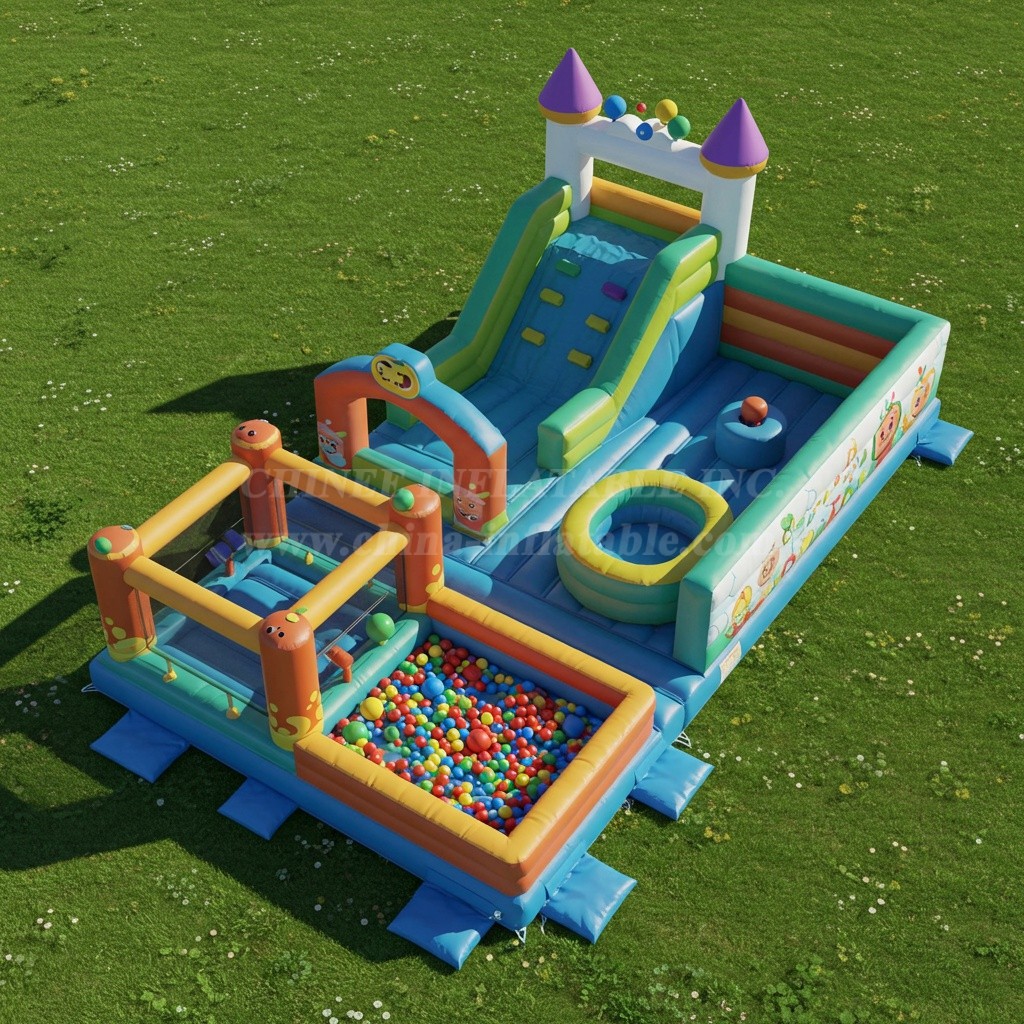 T6-6012 cocomelon Inflatable Funcity
