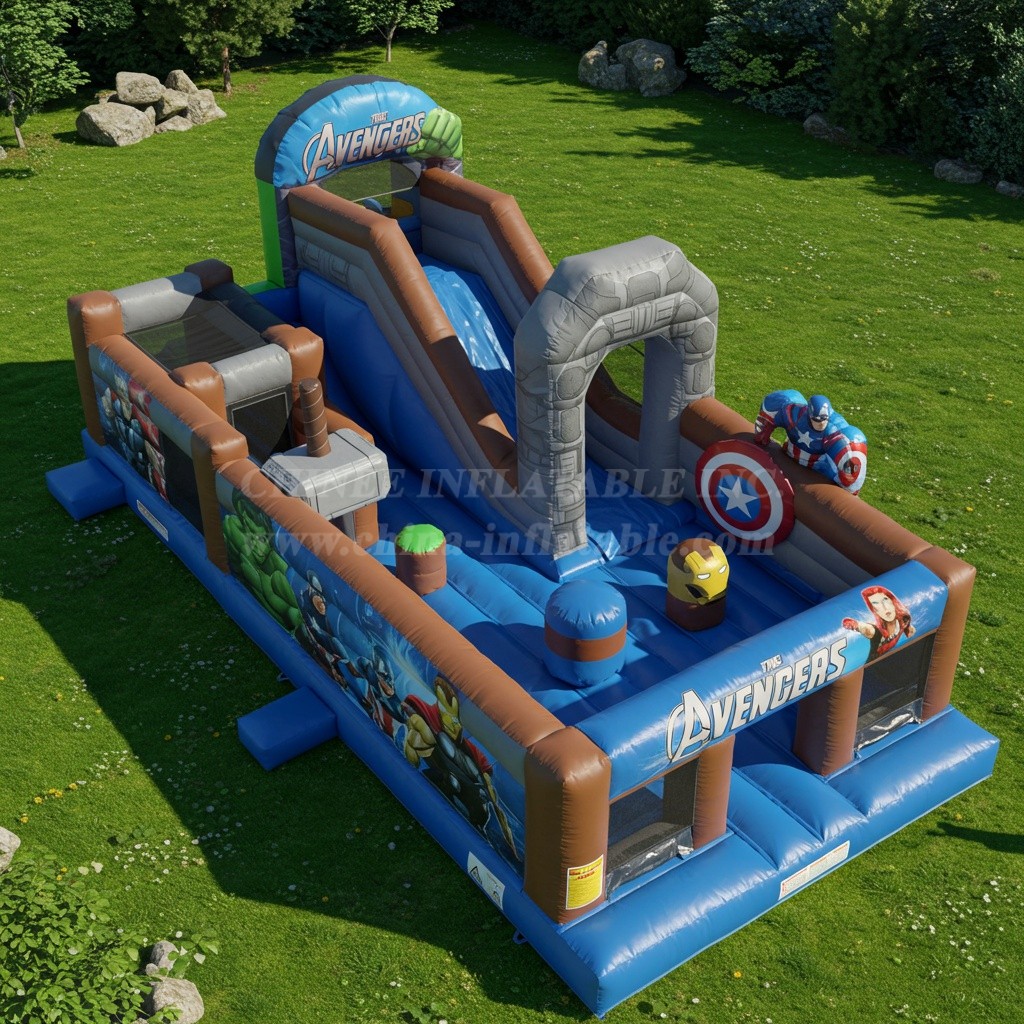 T6-6098 The Avengers Inflatable Funcity