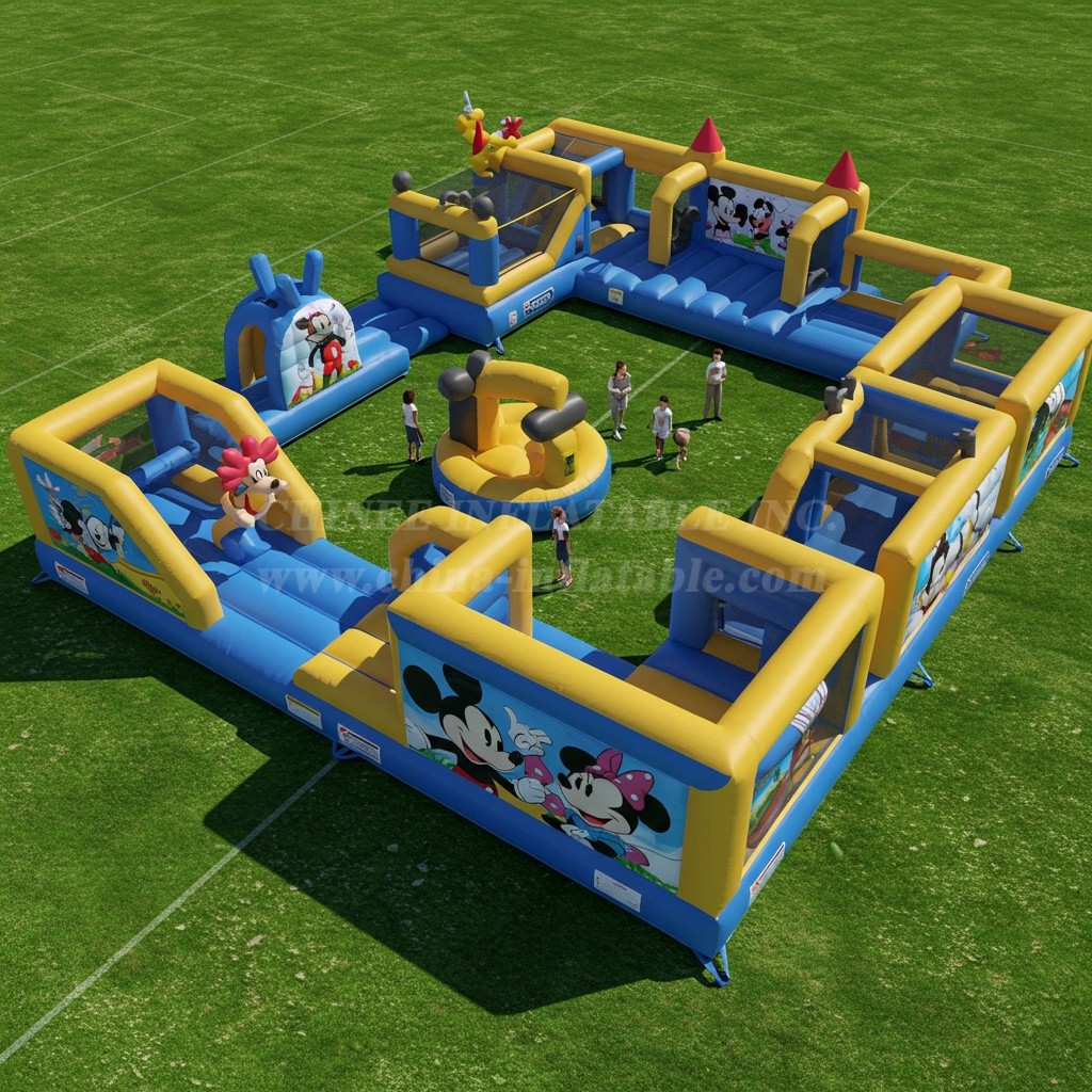 T7-3535 Mickey & Minnie Obstacle Courses