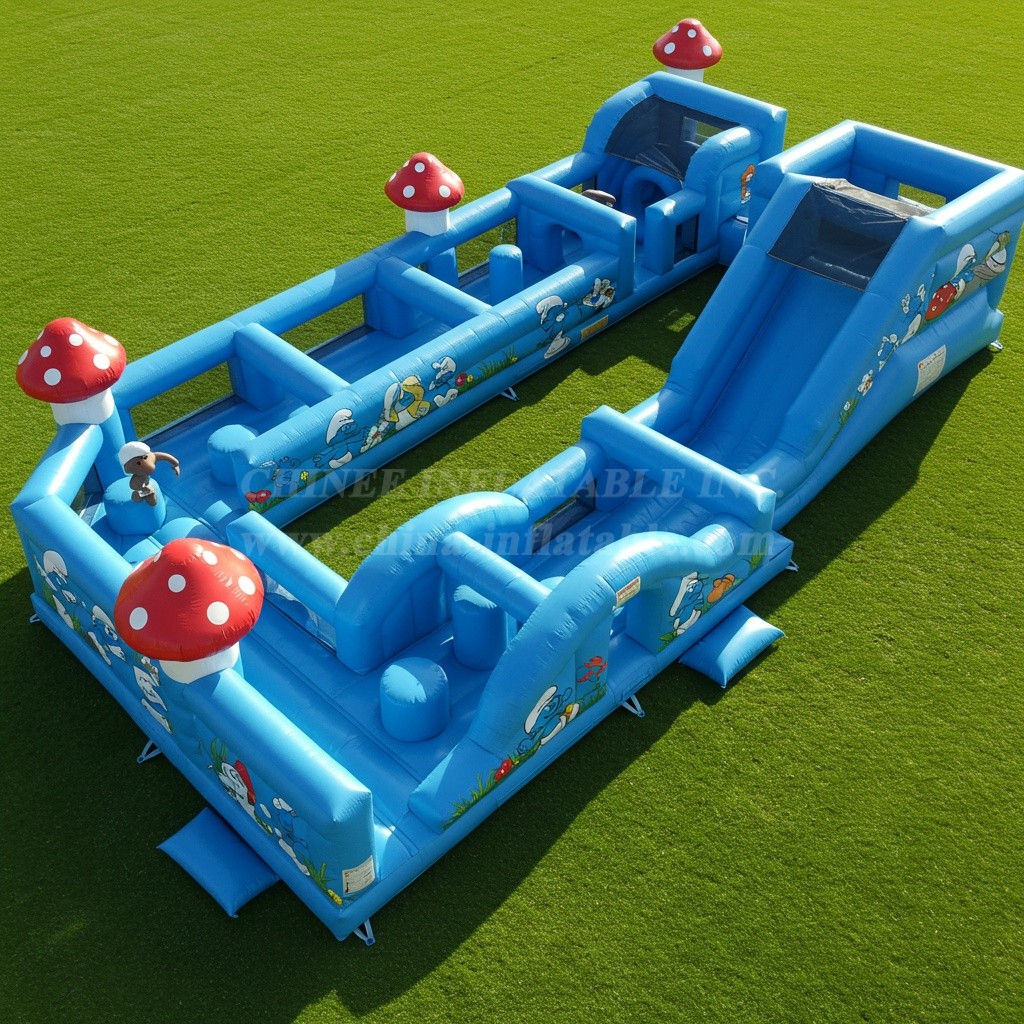 T7-3573 The Smurfs Obstacle Courses
