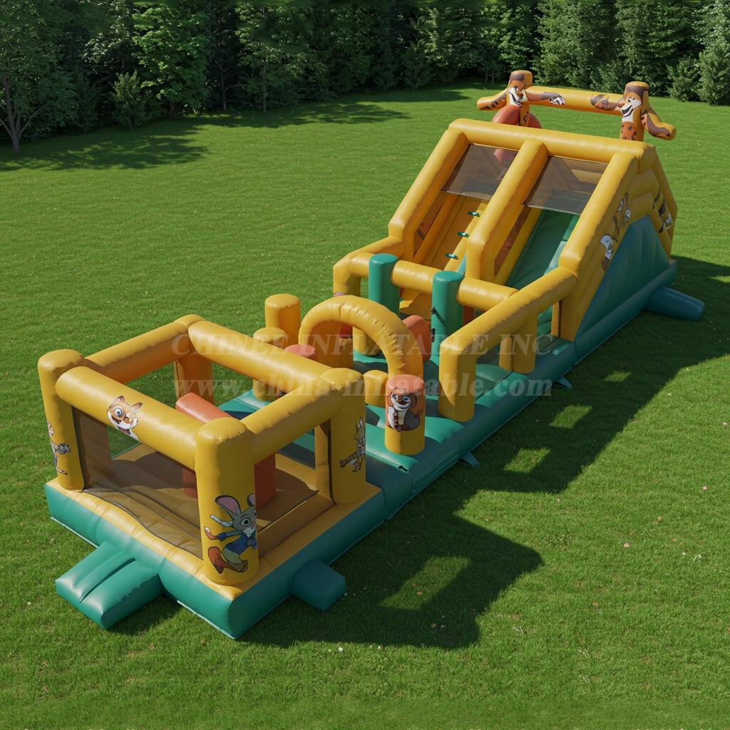 T7-3589 Zootopia Obstacle Courses