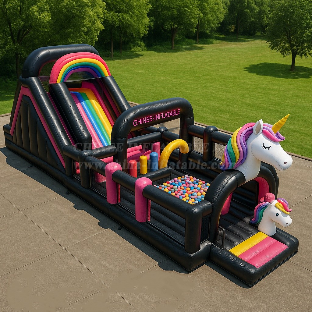 T7-3594 Unicorn Obstacle Courses