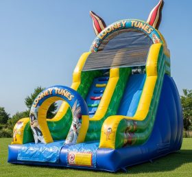 T8-8204 Looney Tunes Theme Inflatable Dry Slide