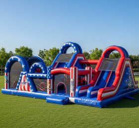 T6-6138 American Style Inflatable Playground