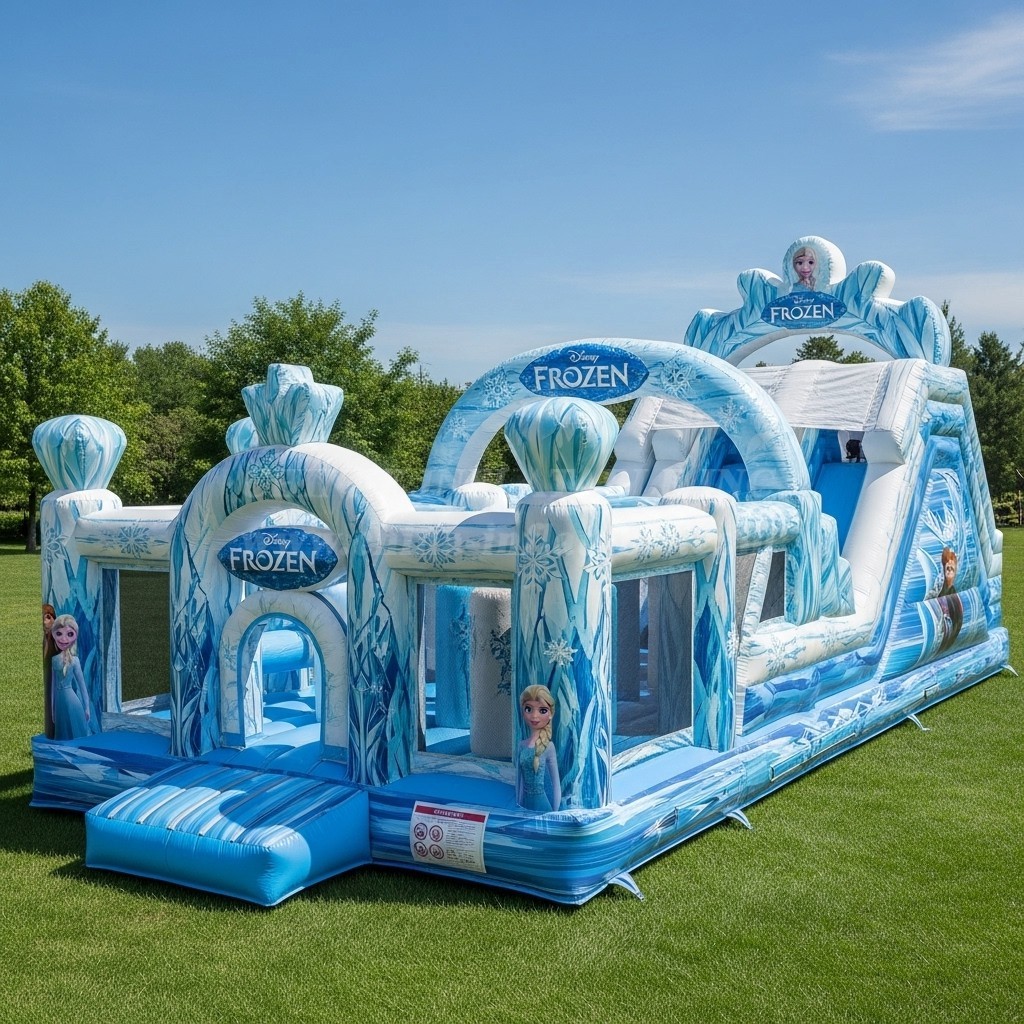 T6-6173 Frozen Inflatable Playground