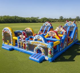 T6-6181 Looney Tunes Inflatable Playground