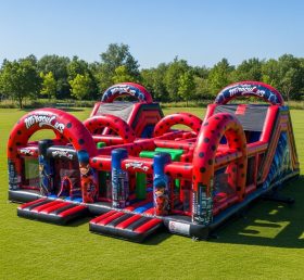 T6-6190 Miraculous Ladybug Inflatable Playground