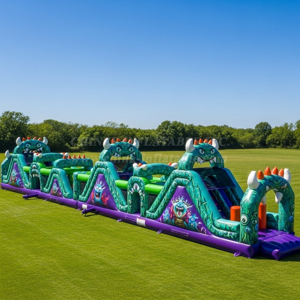 T7-3641 Monster Inflatable Obstacle Courses