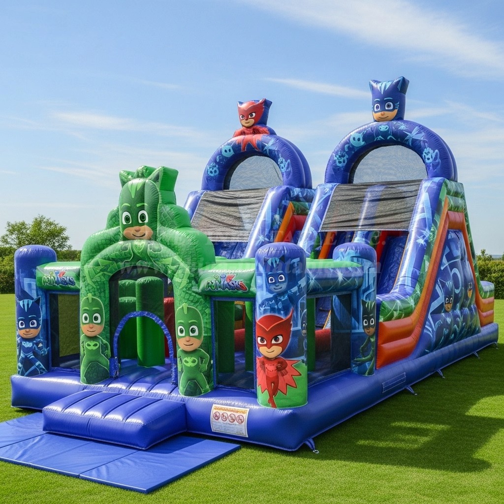 T6-6201 Pj Masks Inflatable Playground