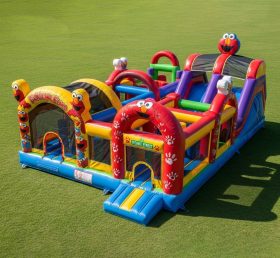T6-6226 Tickle Me Elmo Inflatable Playground