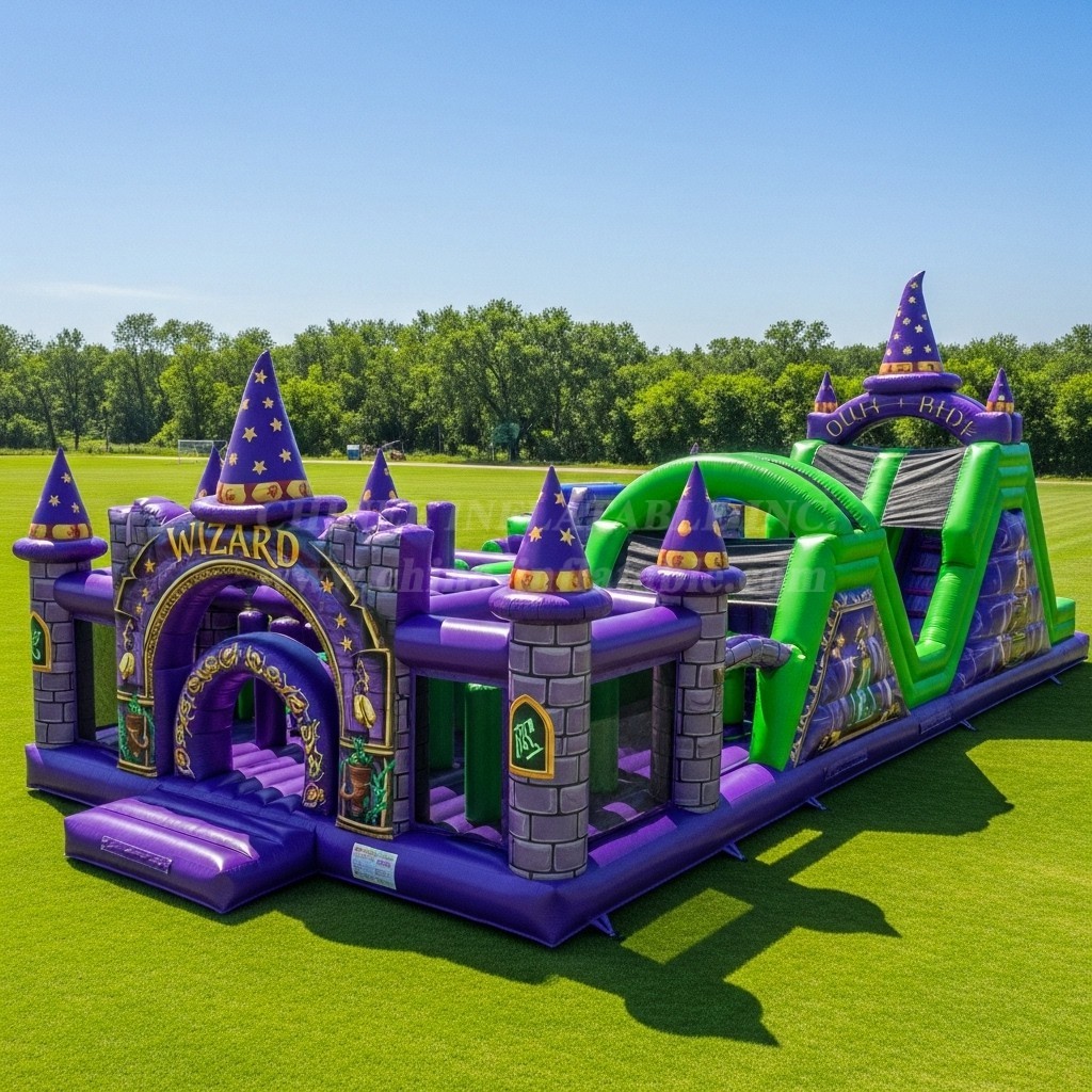 T6-6240 Wizard Inflatable Playground