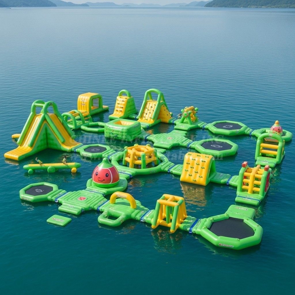 S206 Cocomelon Theme Inflatable Water Park