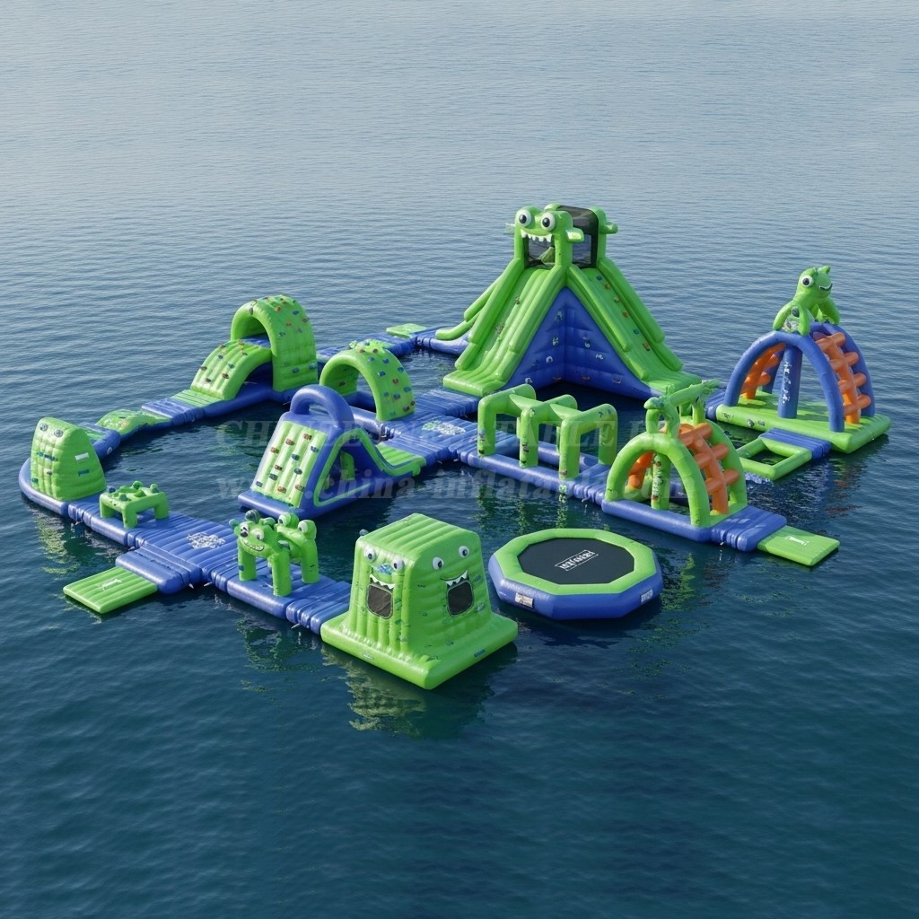 S231 Monster Theme Inflatable Water Park
