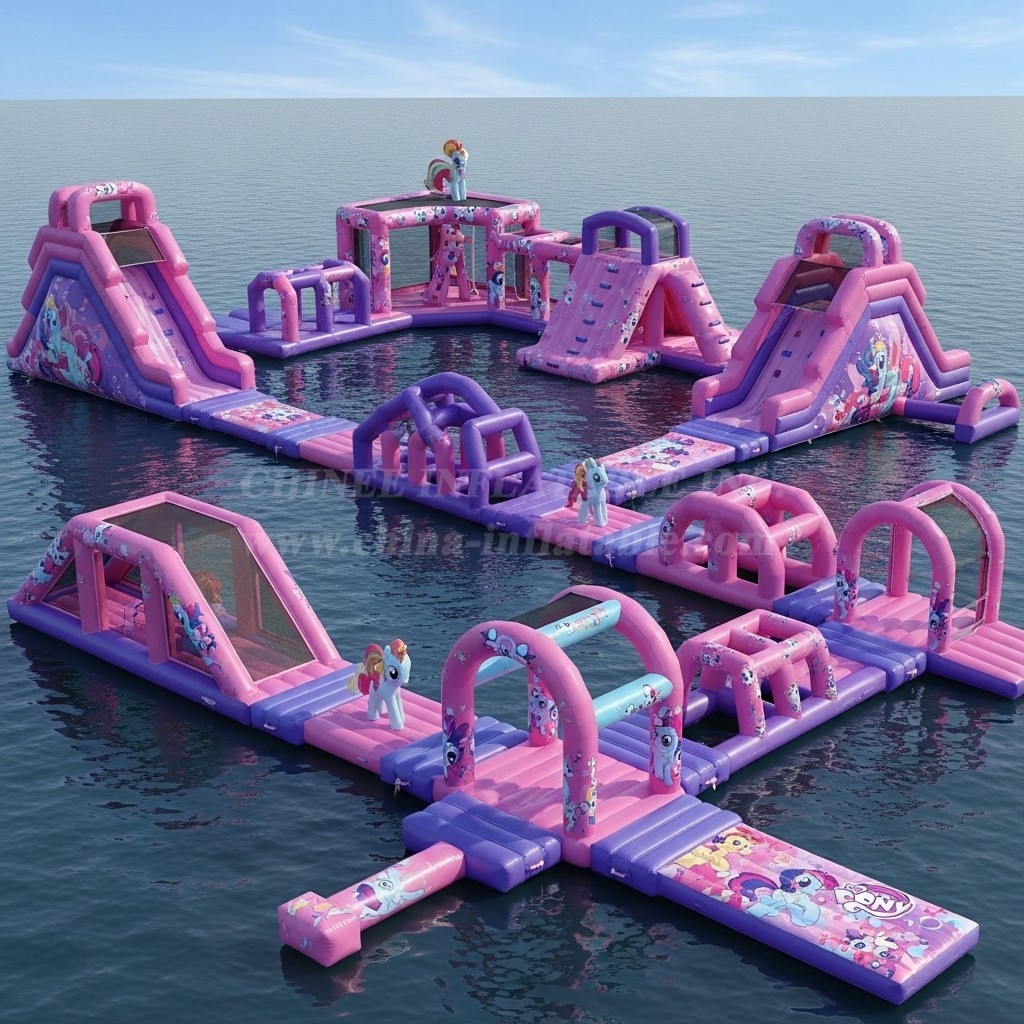 S234 My Little Pony Theme Inflatable Water Park