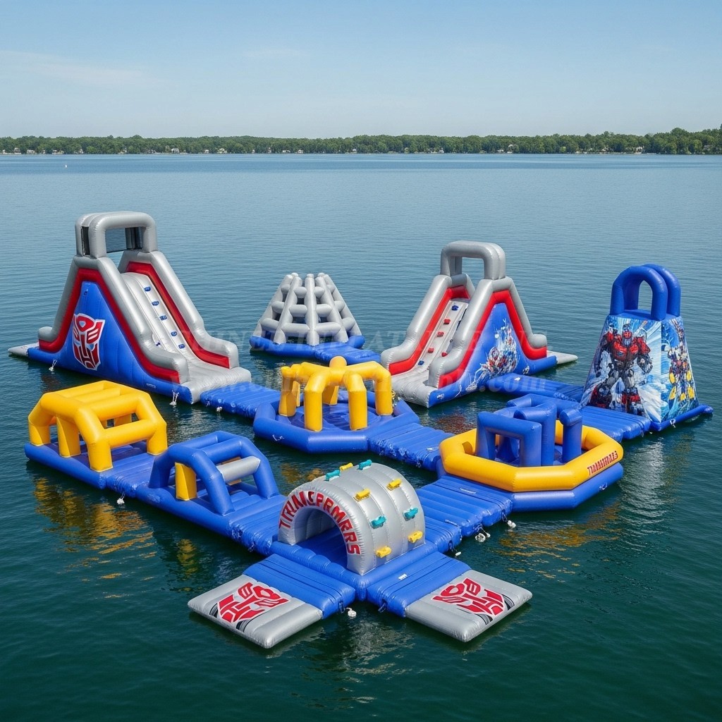 S282 Transformers Theme Inflatable Water Park