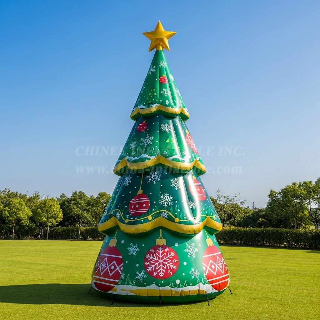 C1-626 Inflatable Christmas Tree for Holiday Events and Promotions