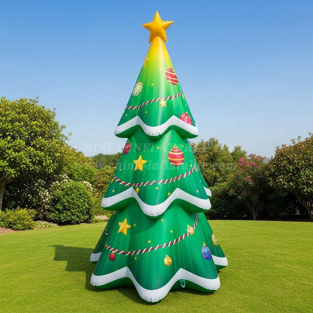 C1-639 Inflatable Christmas Tree for Holiday Events and Promotions