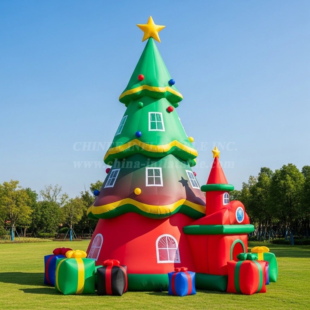 C1-651 Inflatable Christmas Tree for Holiday Events and Celebrations