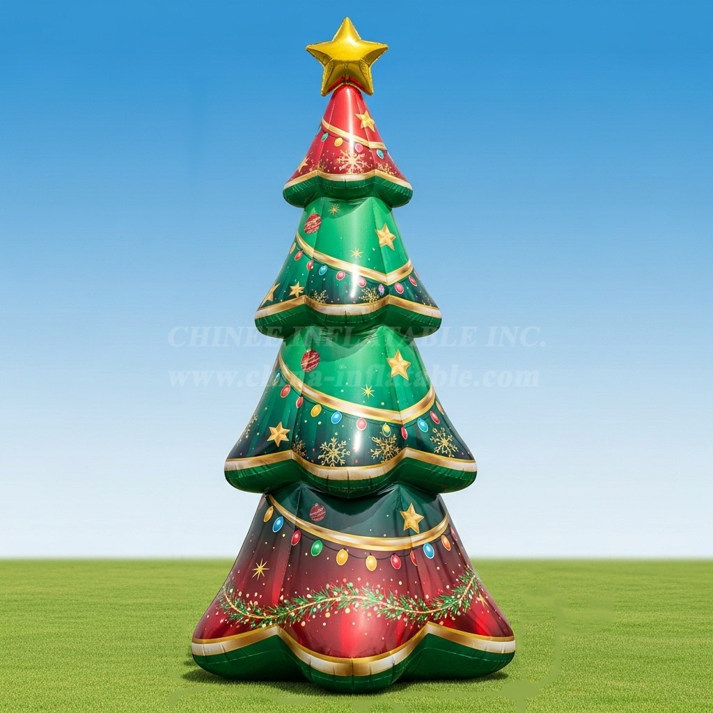 C1-670 Inflatable Christmas Tree for Commercial Holiday Decorations