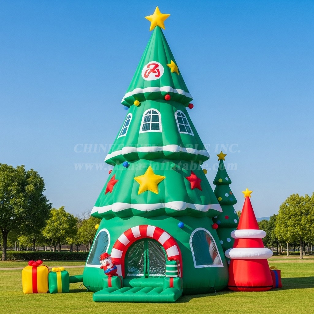 C1-703 Inflatable Christmas Tree for Holiday Events and Commercial Displays