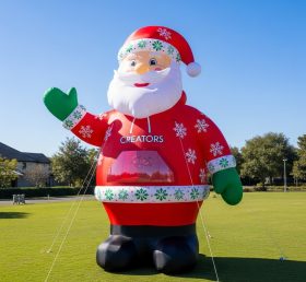 C1-462 Sports and leisure style inflatable Santa Claus