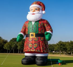 C1-491 Inflatable Santa Claus in traditional Indian clothing