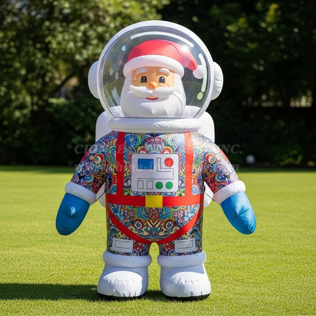C1-569 Astronaut-style inflatable Santa Claus