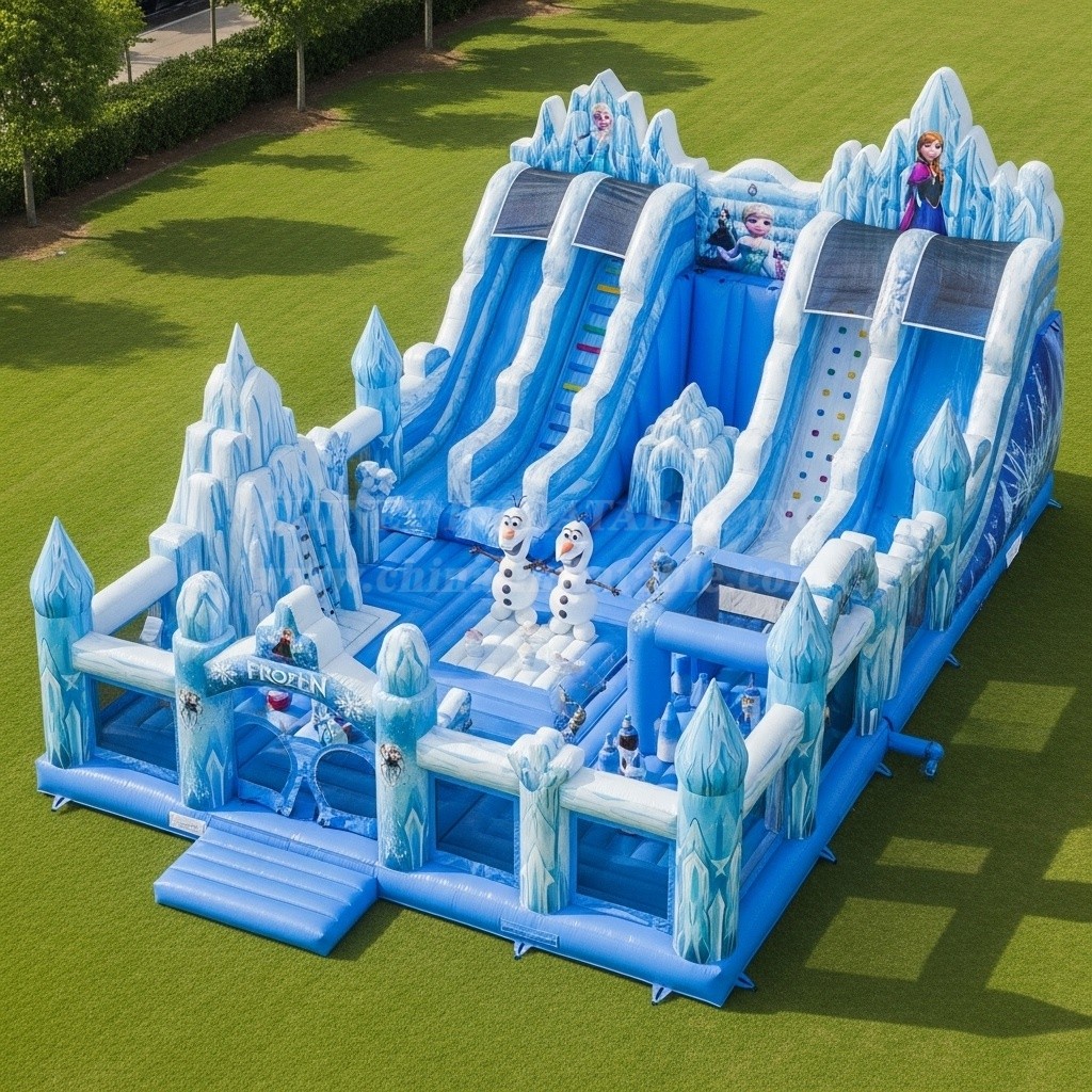 GF2-283 Frozen Theme Inflatable Park