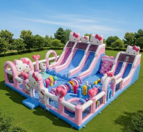 GF2-285 Hello Kitty Theme Inflatable Park