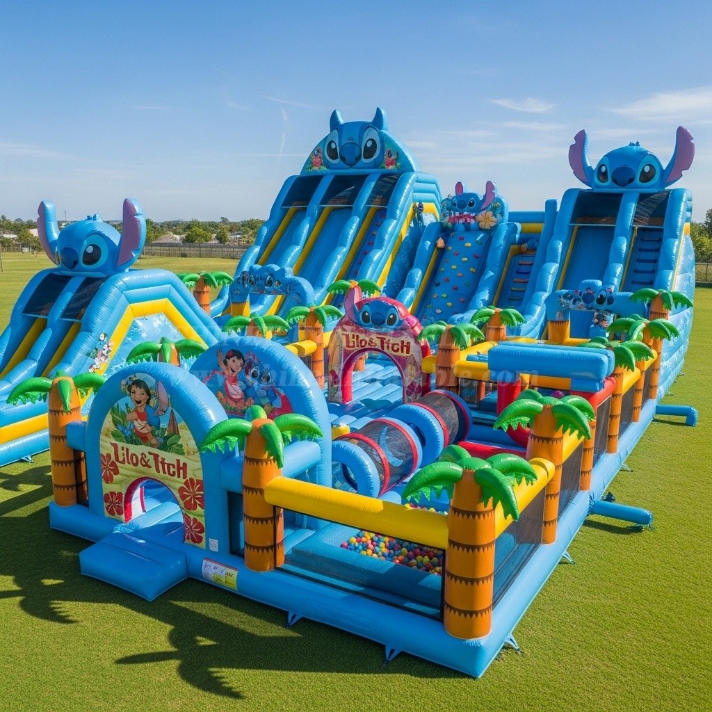 GF2-286 Lilo & Stitch Theme Inflatable Park