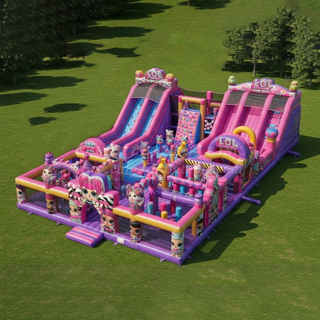 GF2-292 L.O.L.Surprise Theme Inflatable Park