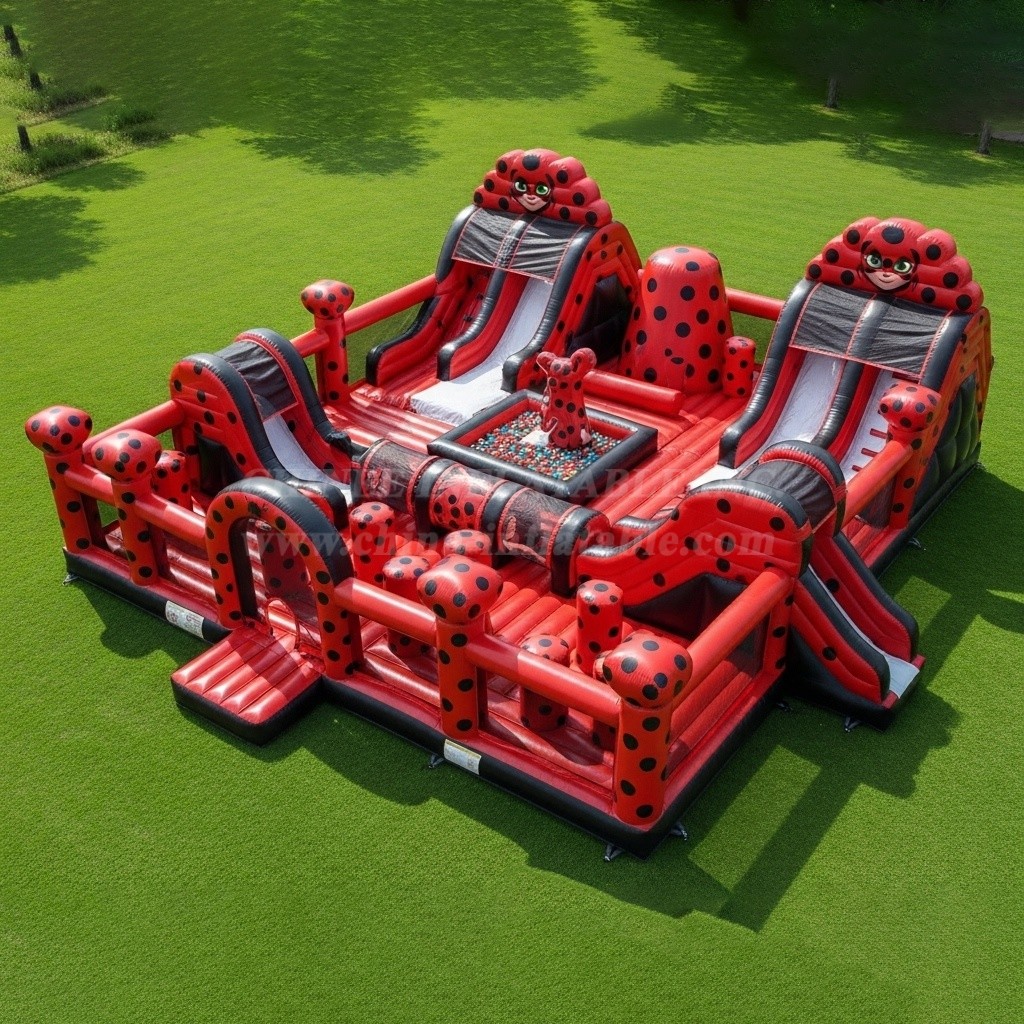 GF2-303 Miraculous Ladybug Theme Inflatable Park