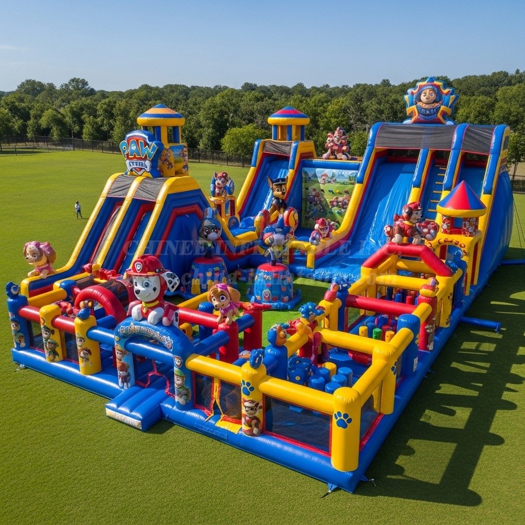 GF2-309 Paw Patrol Theme Inflatable Park
