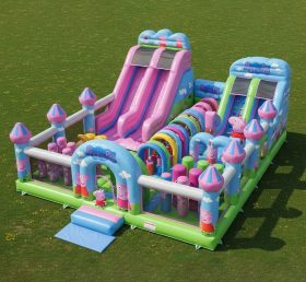 T6-6268 Peppa Pig Theme Inflatable Funcity