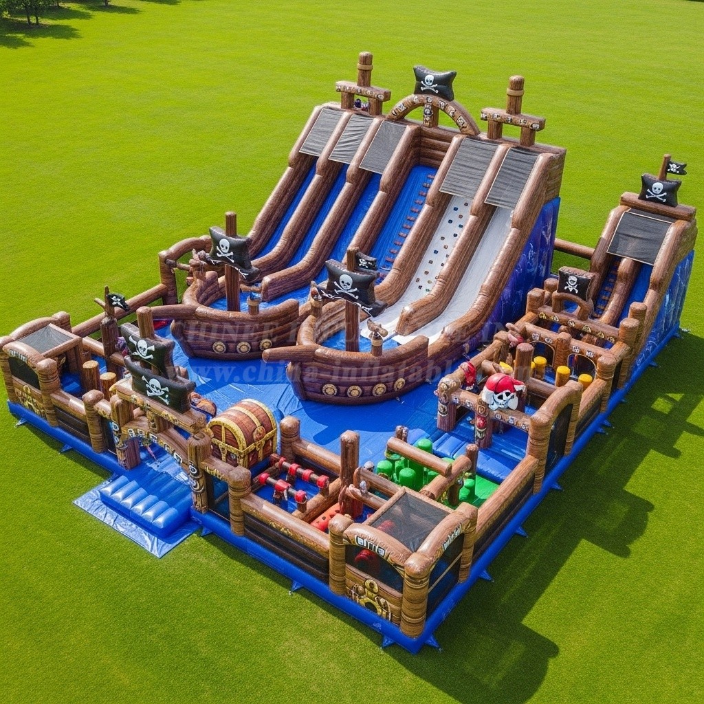 T6-6272 Pirates Theme Inflatable Funcity