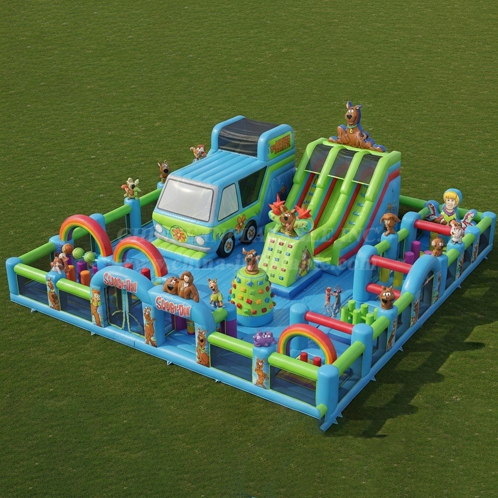 T6-6277 Scooby-Doo Theme Inflatable Funcity