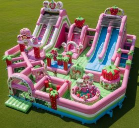GF2-317 Strawberry Shortcake Theme Inflatable Park