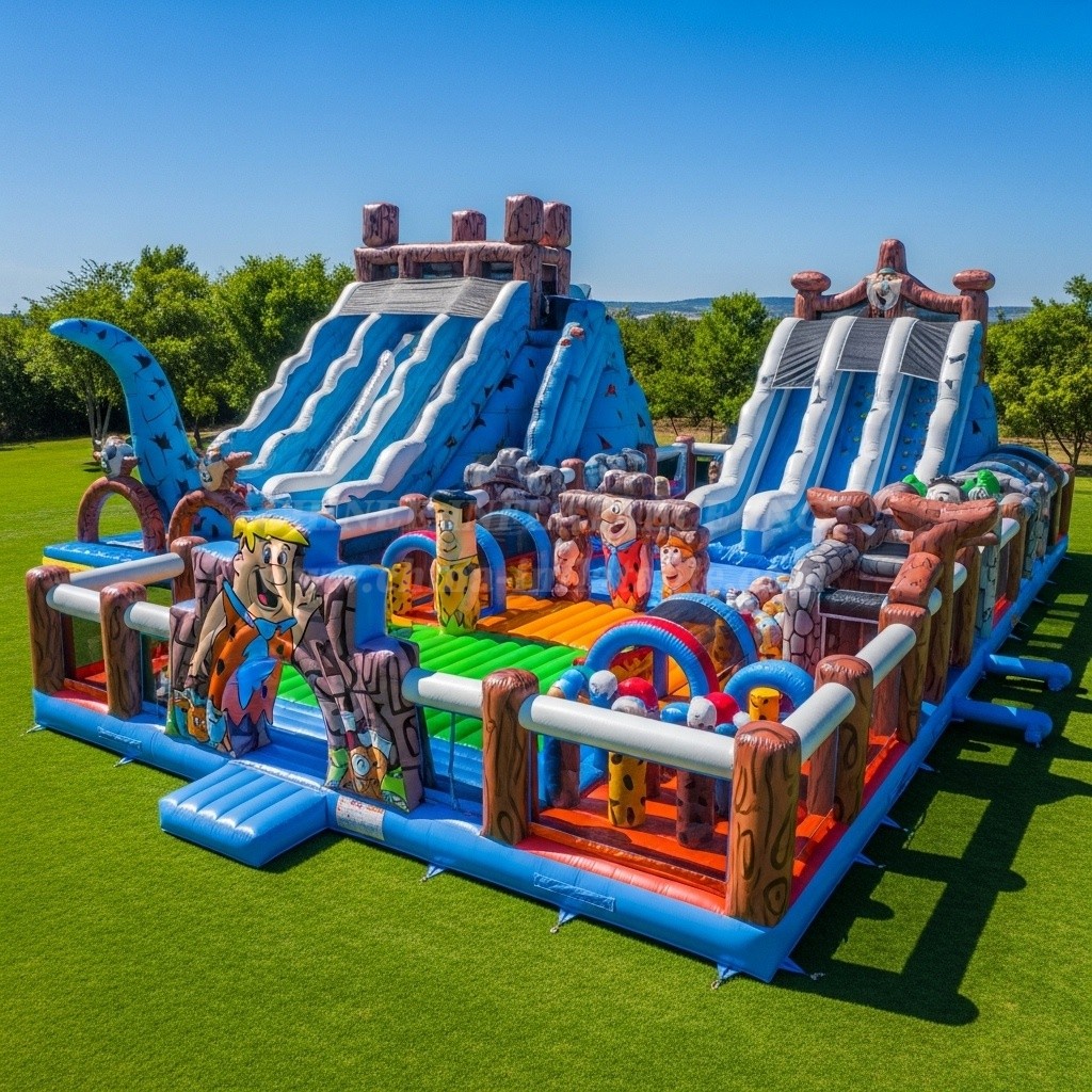 GF2-325 The Flintstones Theme Inflatable Park