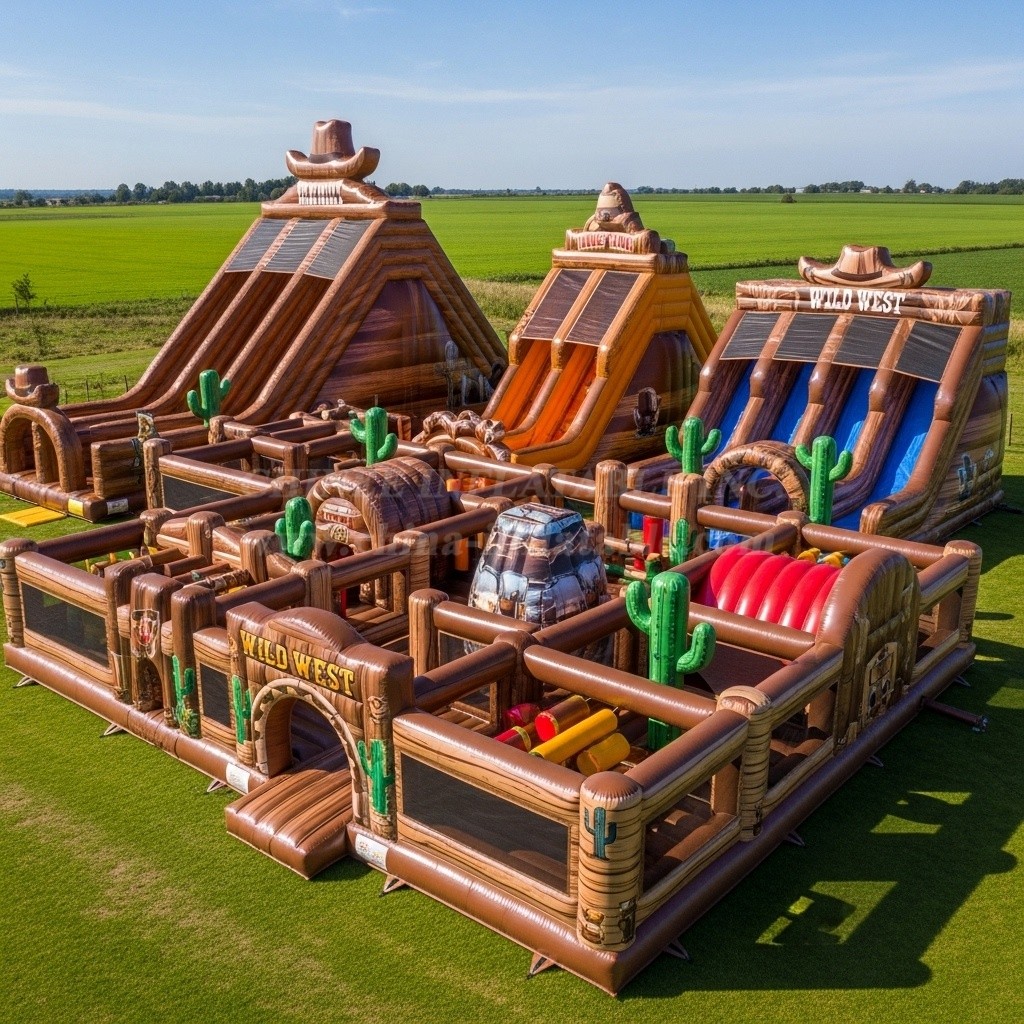 GF2-329 Wild West Theme Inflatable Park